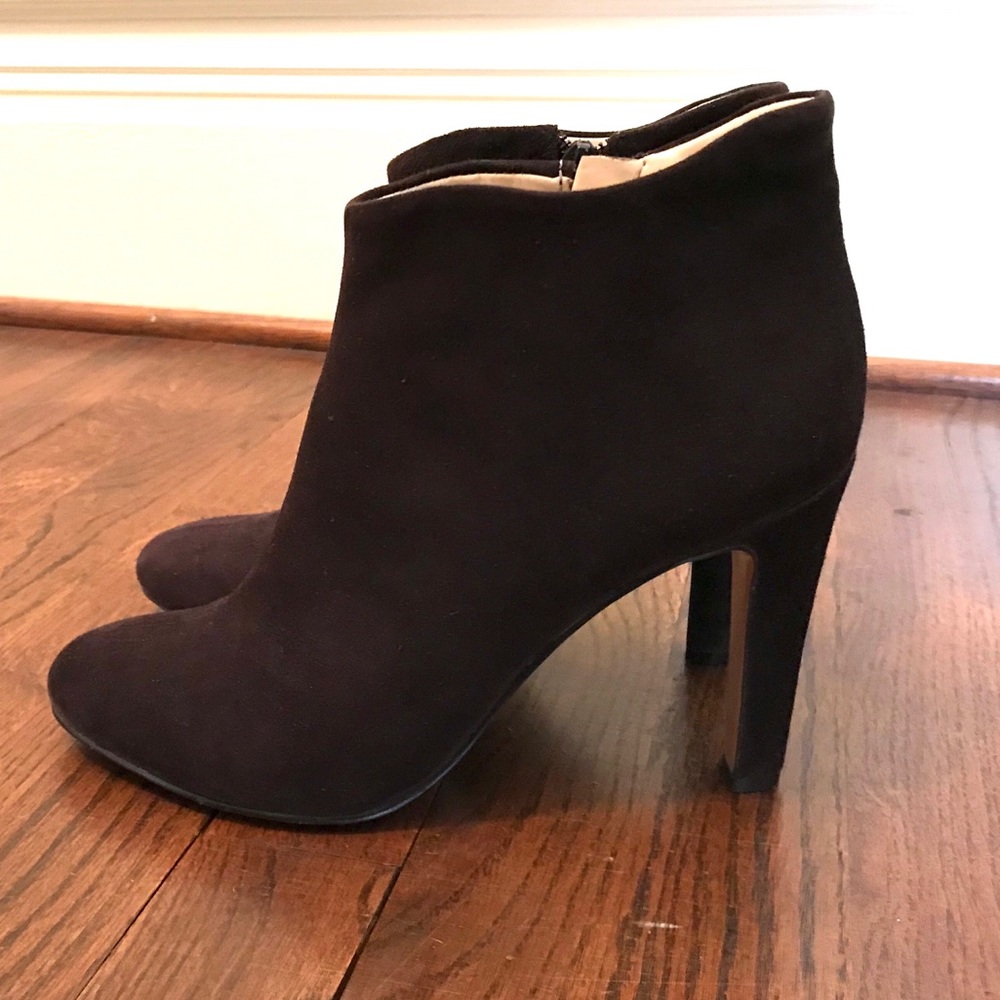 Nine West suede booties